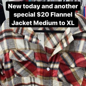 Red flannel jacket